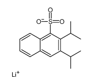 lithium diisopropylnaphthalenesulphonate Structure