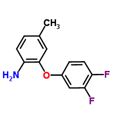 2-(3,4-Difluorophenoxy)-4-methylaniline结构式
