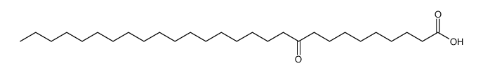 10-oxo-octacosanoic acid结构式