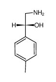 (R)-1-(4'-methylphenyl)-2-aminoethanol结构式
