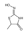 5-methyl-thiazolidine-2,4-dione 2-oxime结构式