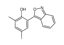 2-(benzo[c]isoxazol-3-yl)-4,6-dimethylphenol结构式