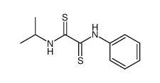 N-Isopropyl-N'-phenyl-dithiooxalamide结构式