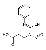 1-(Methylenecarboxyethyl)-1-nitroso-3-phenylurea Structure