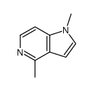 1H-Pyrrolo[3,2-c]pyridine,1,4-dimethyl-(9CI)结构式