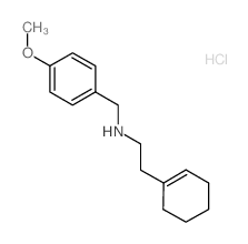 2-(1-Cyclohexen-1-yl)-N-(4-methoxybenzyl)-1-ethanamine hydrochloride图片