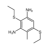 2,5-bis(ethylsulfanyl)-4-methylbenzene-1,3-diamine结构式