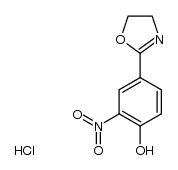 4-(4,5-dihydrooxazol-2-yl)-2-nitrophenol hydrochloride Structure