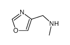 N-methyl-1-(1,3-oxazol-4-yl)methanamine结构式