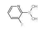 3-Fluoropyridine-2-boronic acid structure