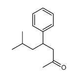 6-methyl-4-phenylheptan-2-one Structure