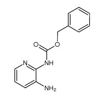 (3-aminopyridin-2-yl)carbamic acid benzyl ester结构式