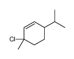 3-chloro-3-methyl-6-propan-2-ylcyclohexene结构式
