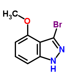 3-溴-4-甲氧基-1H-吲唑图片