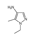 1-乙基-5-甲基-1H-吡唑-4-胺结构式