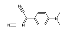N-cyano-4-(dimethylamino)benzimidoyl cyanide Structure