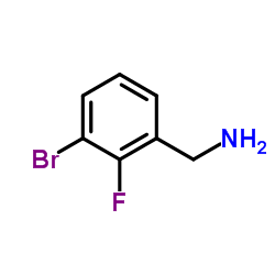 1-(3-Bromo-2-fluorophenyl)methanamine picture
