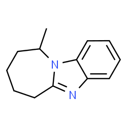 6H-Azepino[1,2-a]benzimidazole,7,8,9,10-tetrahydro-10-methyl-(9CI) structure