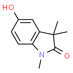 5-羟基-1,3,3-三甲基二氢吲哚-2-酮结构式