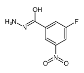 3-Fluoro-5-nitrobenzohydrazide Structure