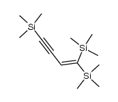 but-1-en-3-yne-1,1,4-triyltris(trimethylsilane) Structure