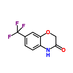 7-(Trifluoromethyl)-2H-benzo[b][1,4]oxazin-3(4H)-one Structure