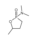 2-Oxo-2-dimethylamino-5-methyl-1,2-oxaphospholane Structure
