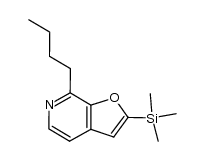 7-butyl-2-trimethylsilylfuro[2,3-c]pyridine Structure