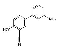 5-(3-aminophenyl)-2-hydroxybenzonitrile结构式