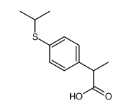 alpha-Methyl-4-((1-methylethyl)thio)benzeneacetic acid picture