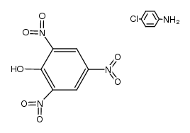 4-chloro-aniline, picrate结构式