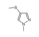 1-methyl-4-methylsulfanylpyrazole Structure