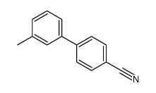 4-(3-methylphenyl)benzonitrile结构式