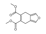 dimethyl 4,7-dihydro-2-benzofuran-5,6-dicarboxylate结构式