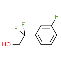 2,2-二氟-2-(3-氟苯基)乙-1-醇结构式