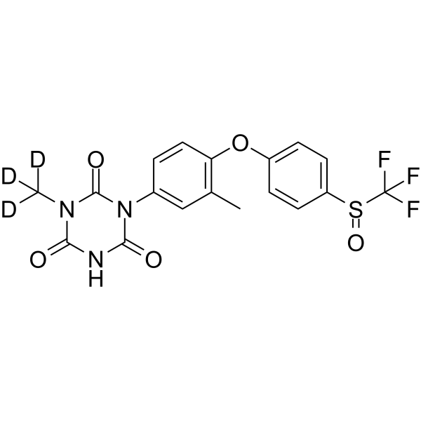 Toltrazuril sulfoxide-d3结构式