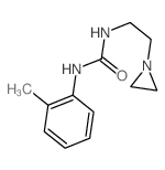 1-(2-aziridin-1-ylethyl)-3-(2-methylphenyl)urea结构式