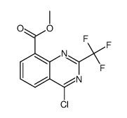 methyl 4-chloro-2-trifluoromethylquinazoline-8-carboxylate Structure