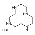1,4,7,10-tetrazacyclododecane,hydrobromide Structure