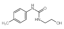 Urea,N-(2-hydroxyethyl)-N'-(4-methylphenyl)- structure