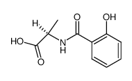 salicyl-D-alanine Structure