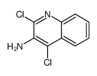 2, 4-二氯喹啉-3-胺结构式