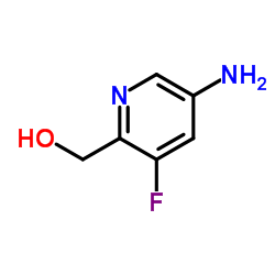 (5-Amino-3-fluoro-2-pyridinyl)methanol结构式