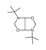 3,6-ditert-butyl-2,3a,5,6a-tetrahydro-[1,3]oxazolo[5,4-d][1,3]oxazole Structure