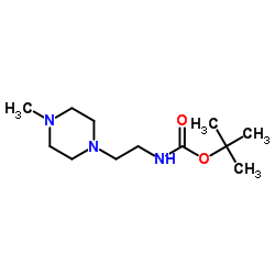 (2-(4-甲基哌嗪-1-基)乙基)氨基甲酸叔丁酯图片