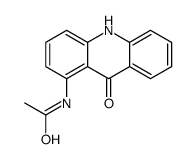 N-(9-oxo-10H-acridin-1-yl)acetamide结构式