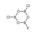 dichloro(fluoro)boroxine结构式