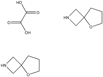 5-Oxa-2-aza-spiro[3·4]octane oxalate (2:1) structure