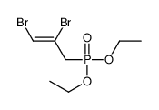 1,2-dibromo-3-diethoxyphosphorylprop-1-ene结构式