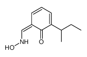 2-butan-2-yl-6-[(hydroxyamino)methylidene]cyclohexa-2,4-dien-1-one结构式